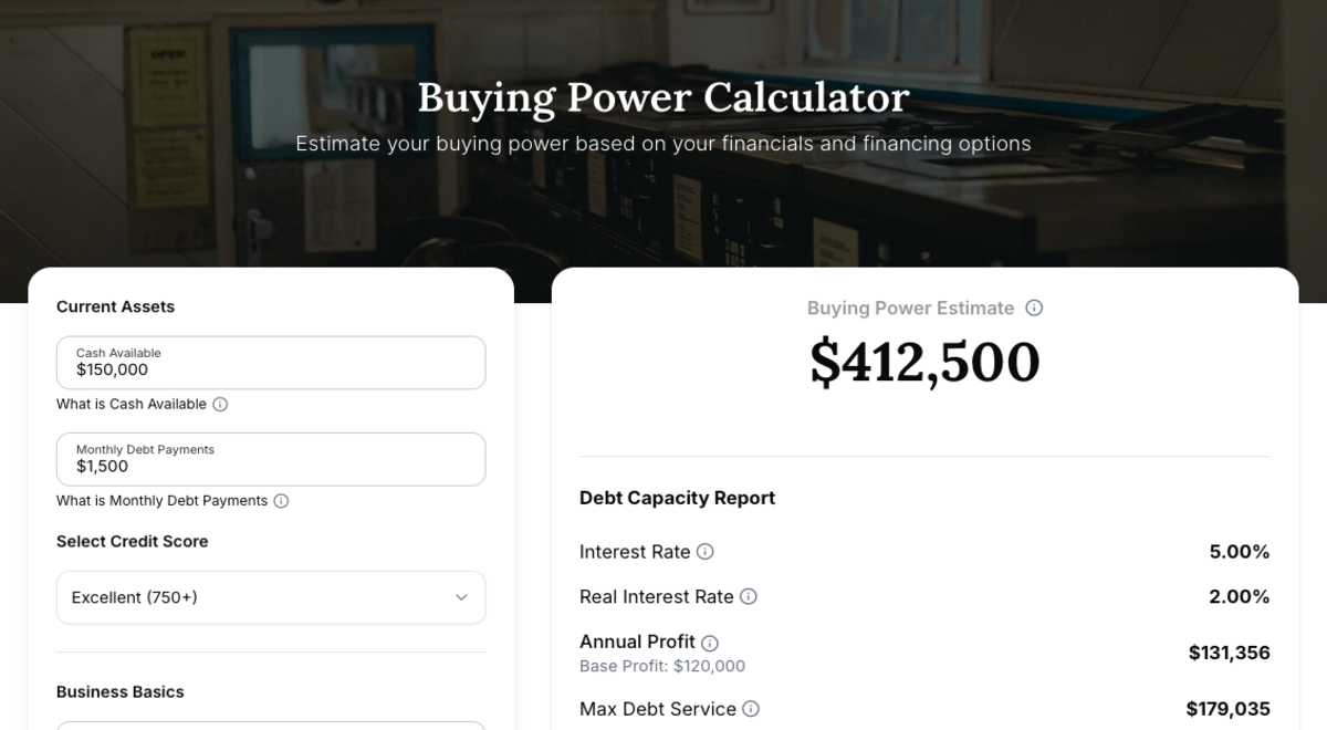 Buying Power Calculator